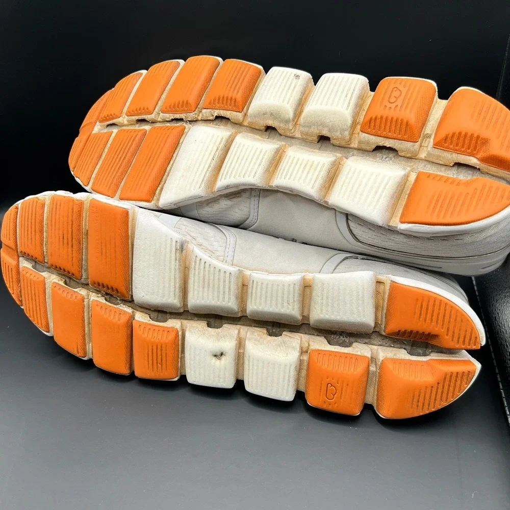 On Cloud 19-99194 Womens 11 Running Shoes Glacier White‎ Mesh Athletic Sneaker